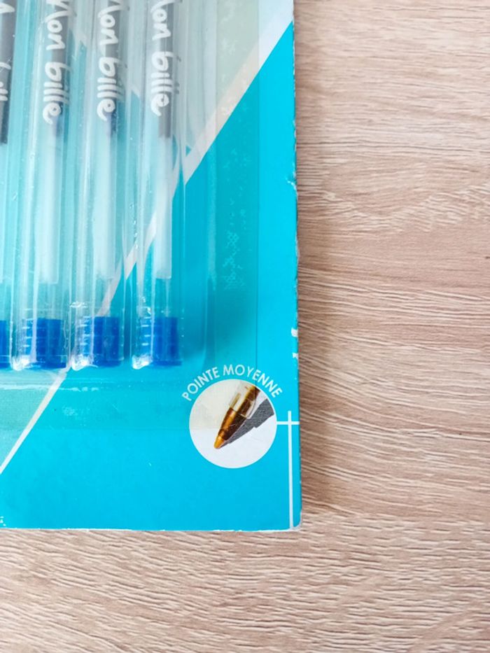 Stylos billes bleu neuf - photo numéro 4