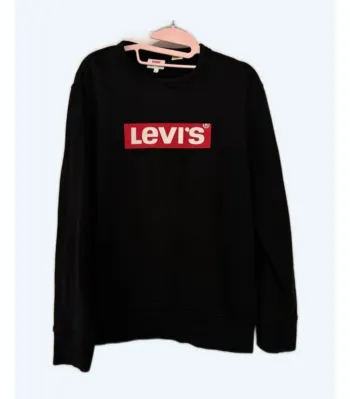 Sweat Levi’s noir logo rouge - Taille S - 36 - très bon état