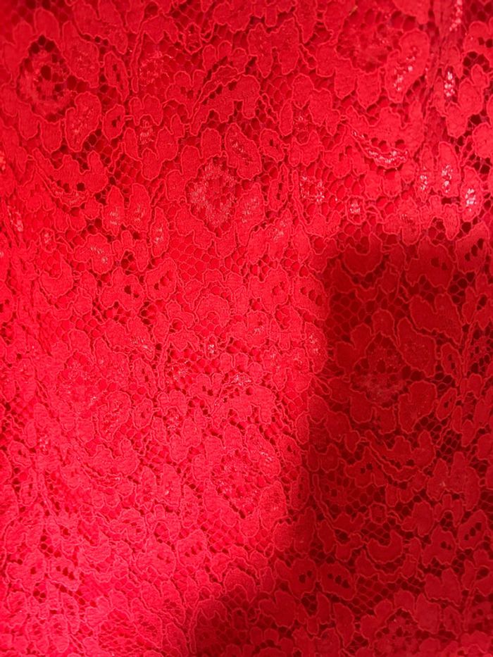 Robe rouge cache cache taille M - photo numéro 2