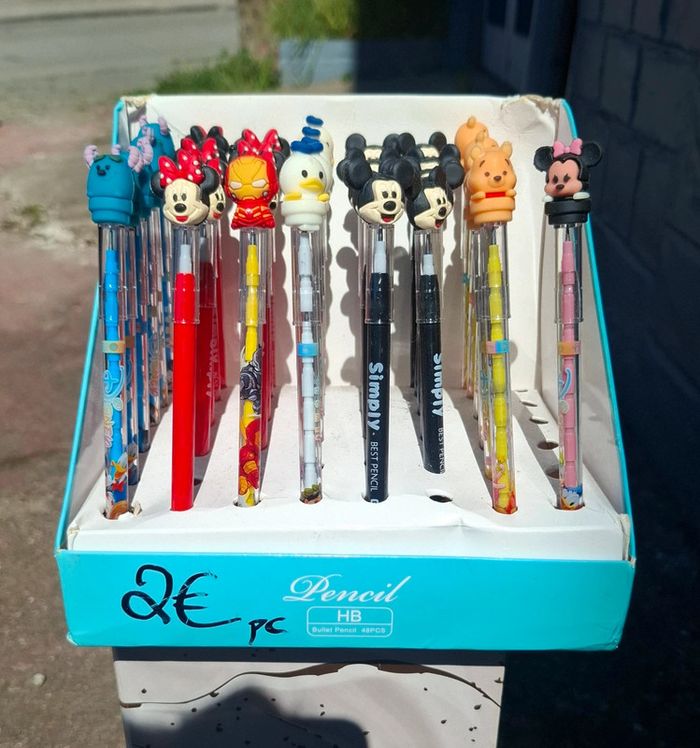 Crayons personnages Disney