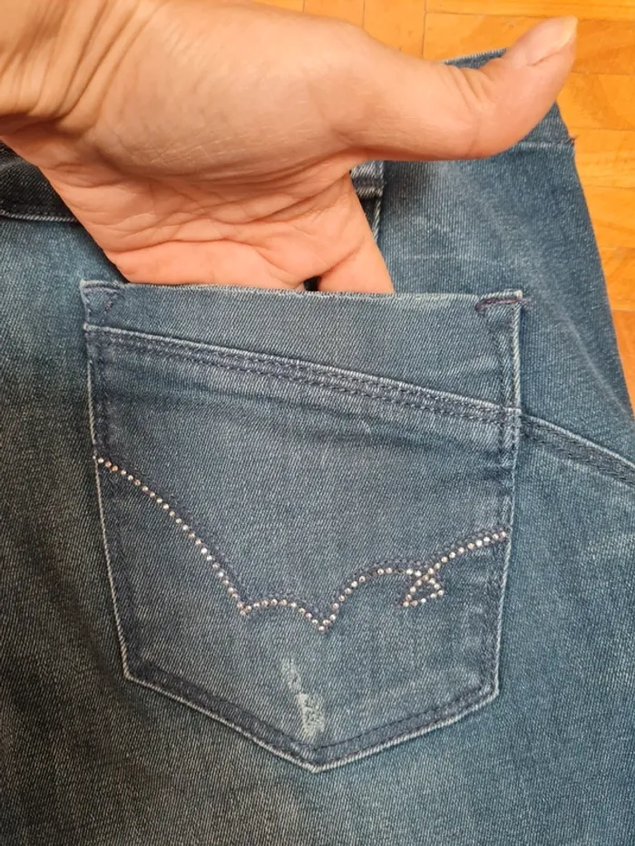 Jeans femme taille basse Kaporal TUS 28 TFR 38 - photo numéro 8