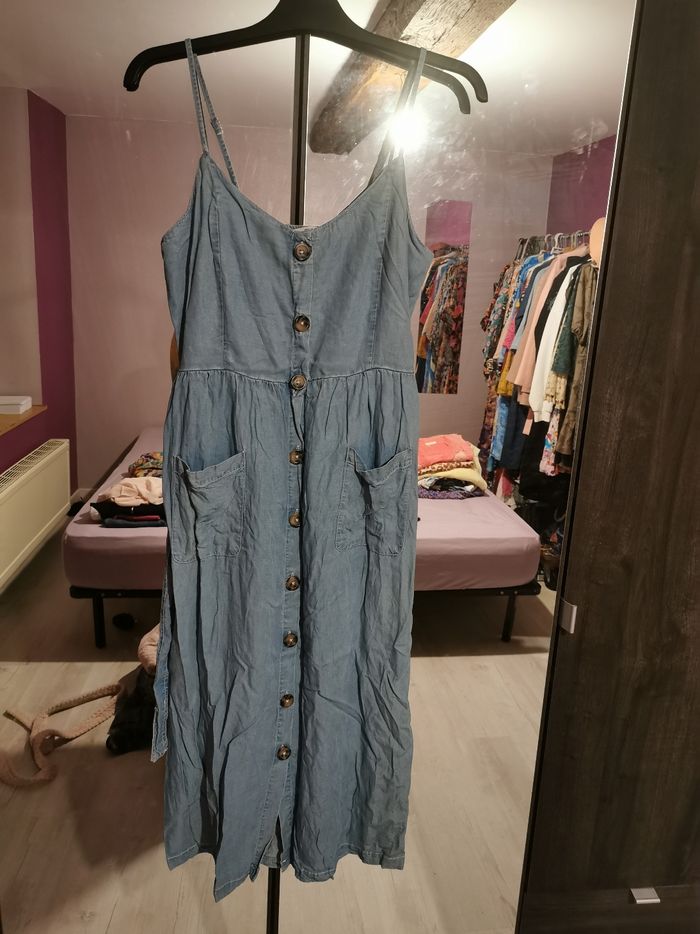 Robe en jeans