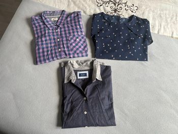 Lot 3 chemises EDC/Tommy Hilfiger/Façonnable
