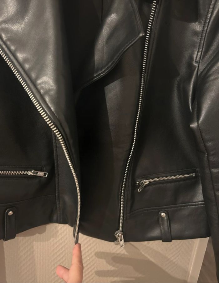 Blouson perfecto similicuir - photo numéro 5