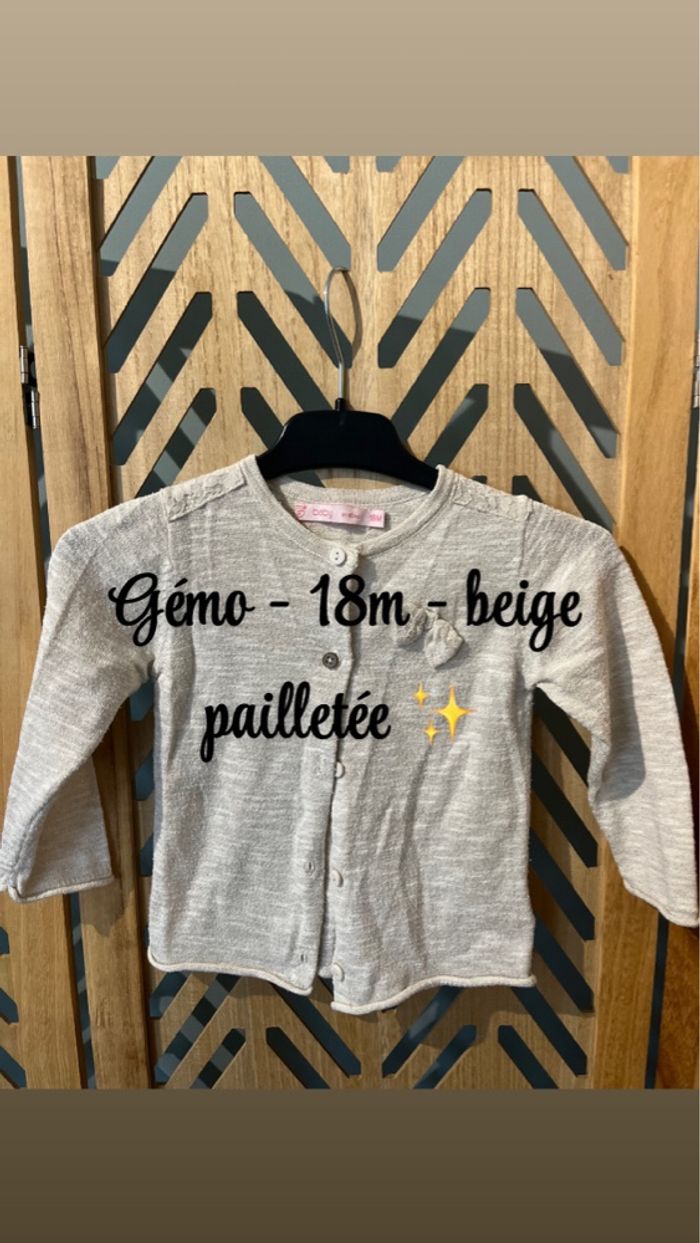 Gilet Gémo 18m