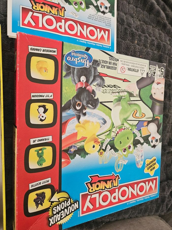 Jeu monopoly junior