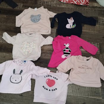 Lot de 7 pull 3 mois