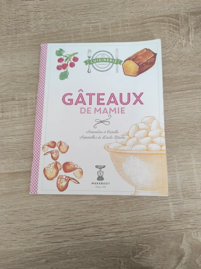 Livre gateaux de mamie