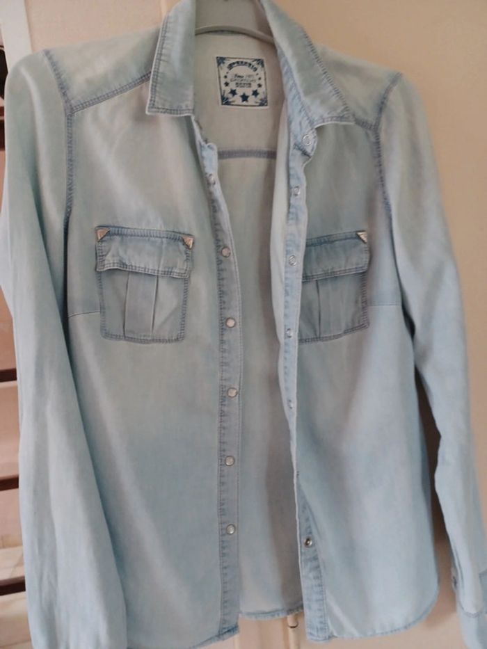 Chemise jeans promod - photo numéro 3