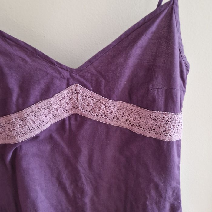 T40 robe longue violette - photo numéro 2