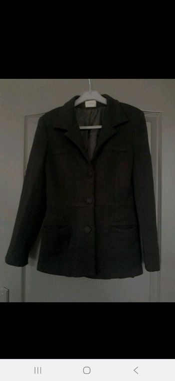 Veste / Blazer laine noir 38/M - Carbonne