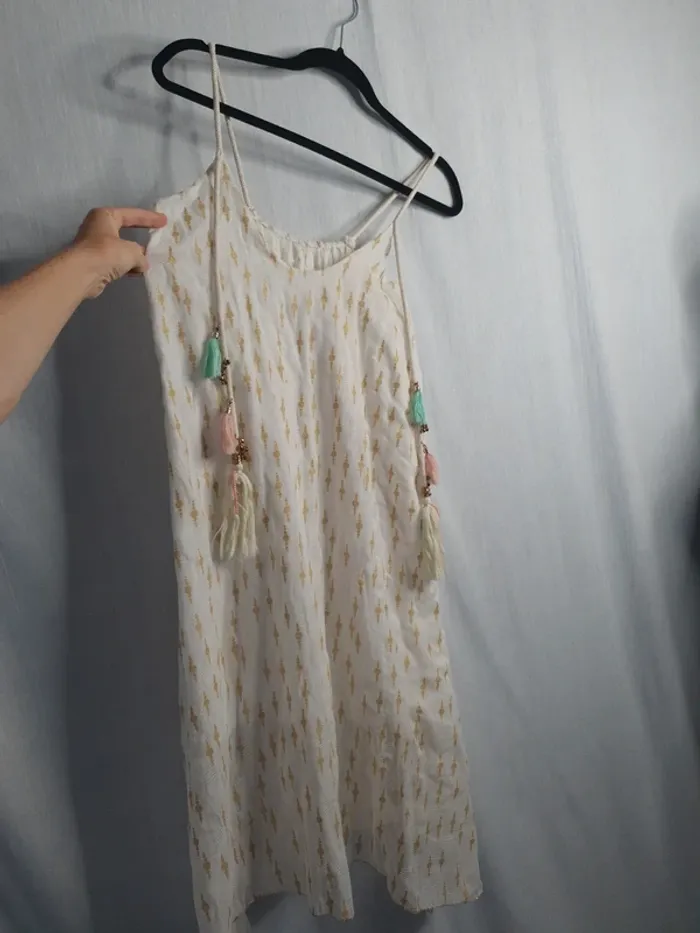 Robe blanche bohème - photo numéro 2
