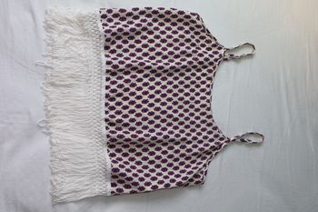 Débardeur avec motifs