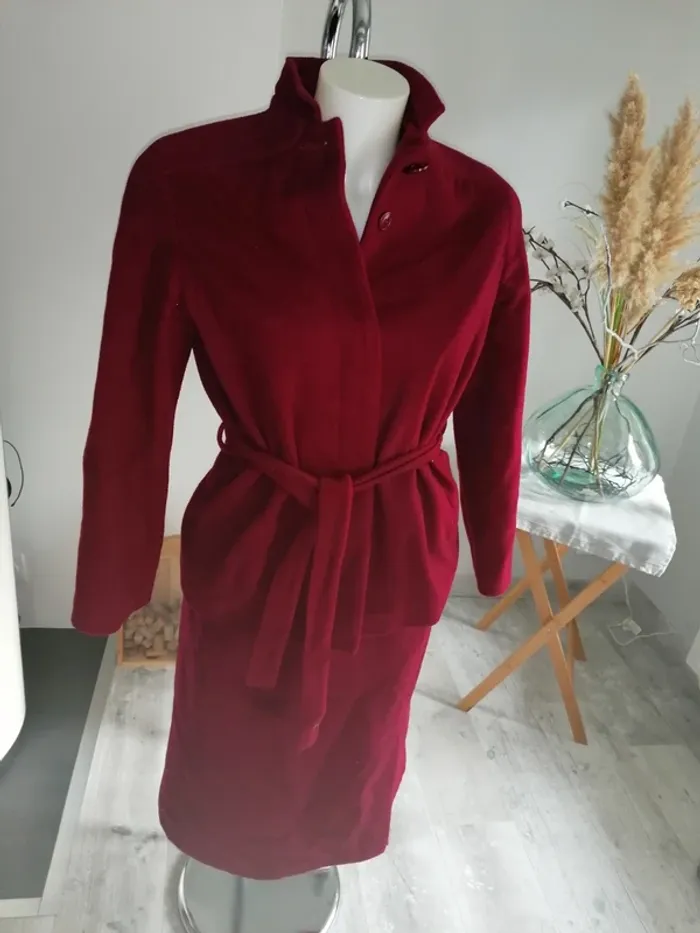 Ensemble vintage veste + jupe Alain kha 40