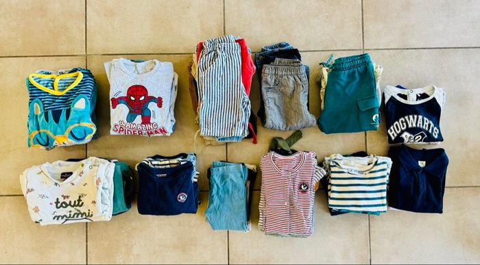 Lot vêtements bébé garçon 18 mois