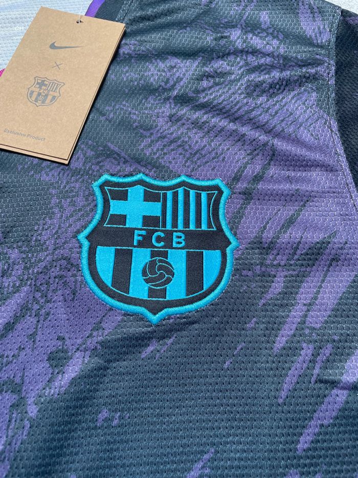 Maillot concept foot Barça noir taille S - photo numéro 6