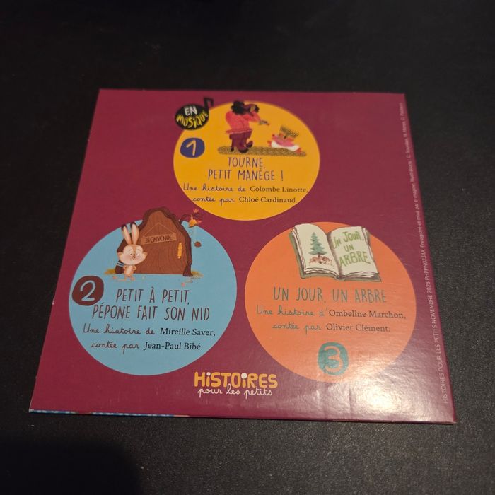 CD histoires enfant Milan histoire pour les petits - photo numéro 2