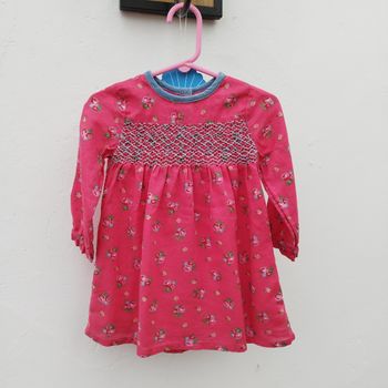 Robe fleurie Boden 6-12 mois