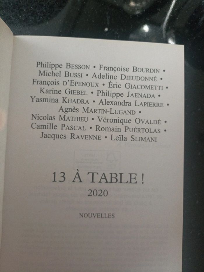 13 à table 2020 - photo numéro 3