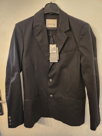 Veste blazer homme noire American vintage men taille 48 neuve