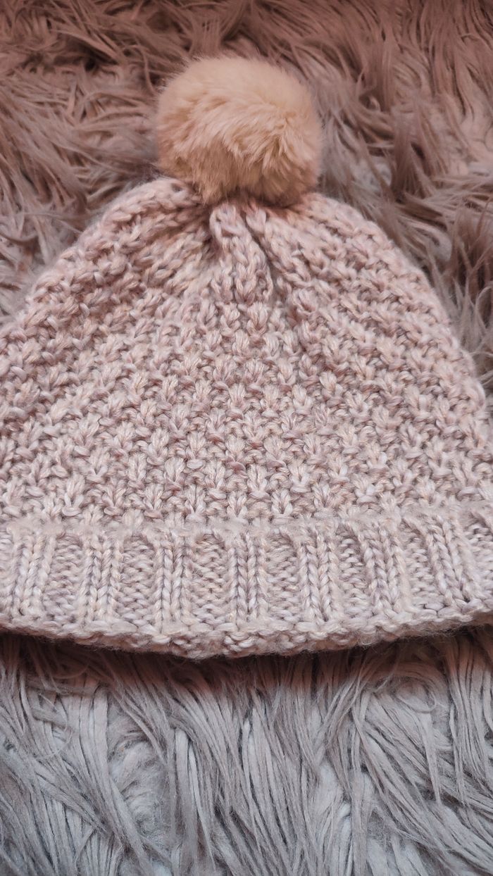 Bonnet beige La Halle - photo numéro 3