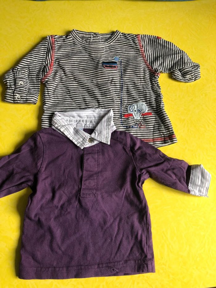 Lot tee shirt 3 mois