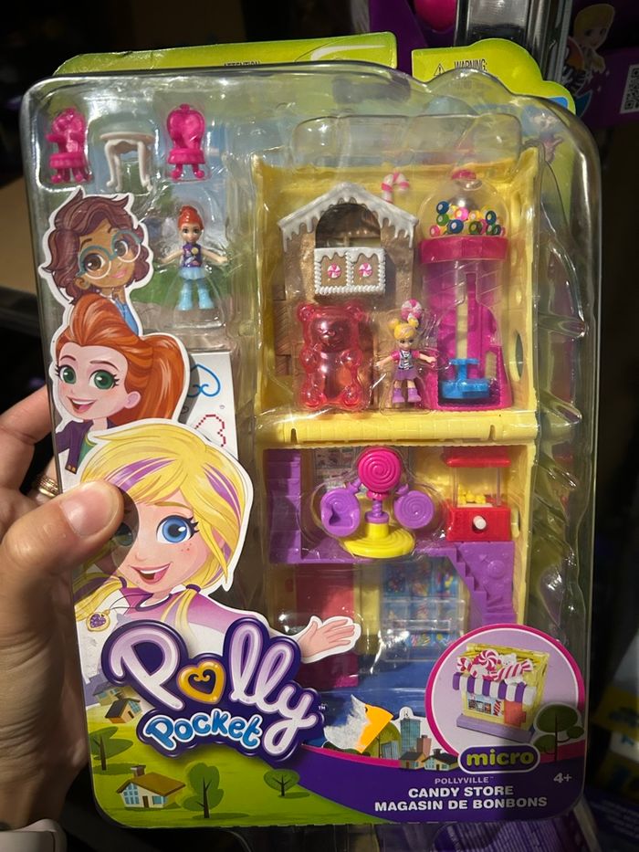 Univers miniature habitation miniature garage miniature Mattel Magasin de bonbons Polly Pocket HNB03 /3 - photo numéro 2