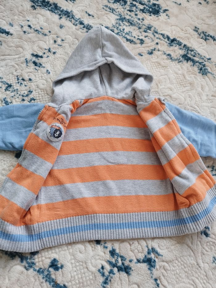 Gilet zippé réversible