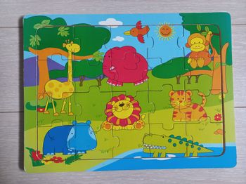 Puzzle 20 pièces en bois