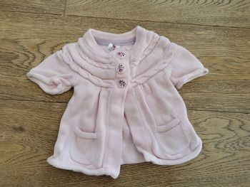 Gilet rose 6 mois MC