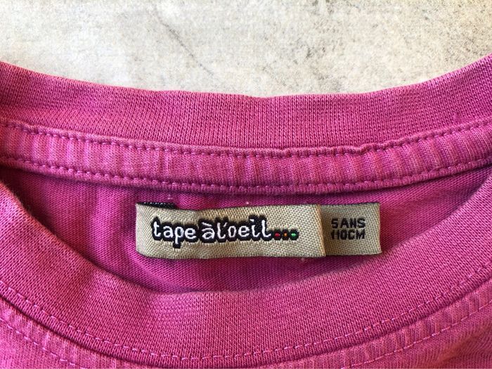 T-shirt tee-shirts Tape à l’œil garçon taille 5 ans / 110 cm - photo numéro 3