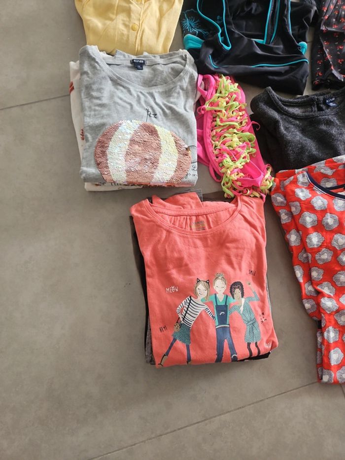 Gros lot vêtements 10 ans fille - photo numéro 3