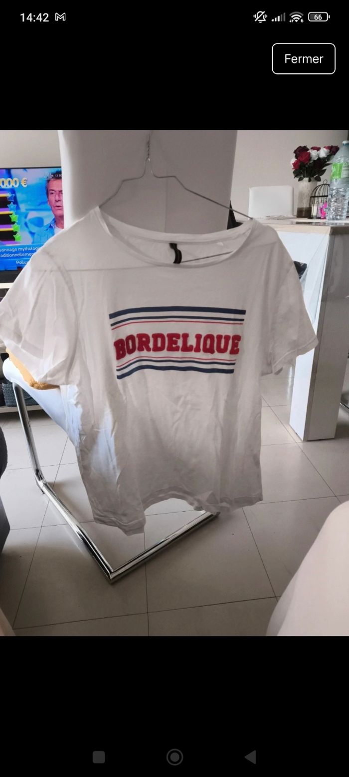 Tee shirt bordélique