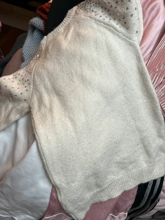 Robe pull avec strass Kiabi - photo numéro 2