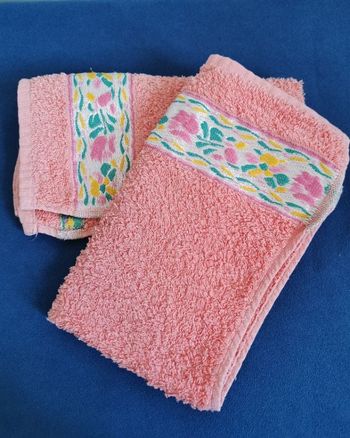 2 serviettes invité Françoise Saget