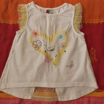 Tee-shirt fille 4ans orchestra