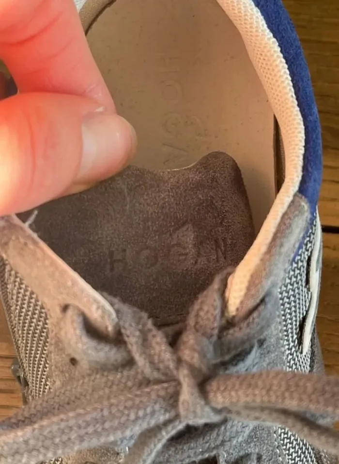 Baskets grises et bleues Hogan - photo numéro 7