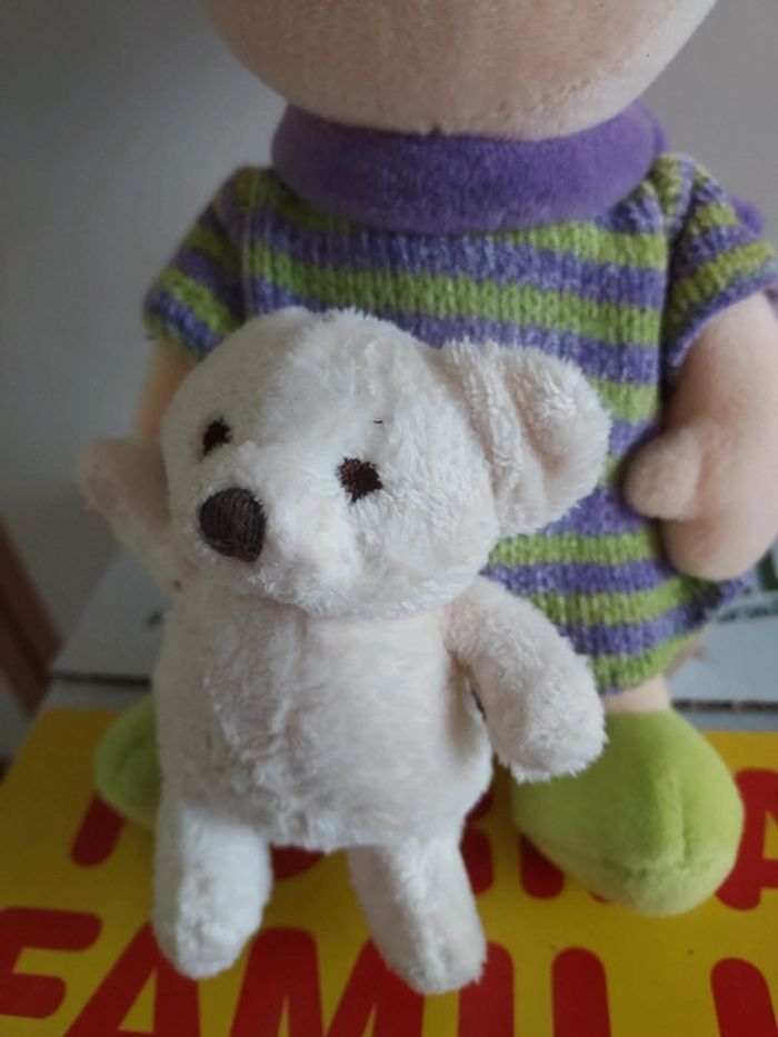 Poupée avec doudou neuve - photo numéro 2