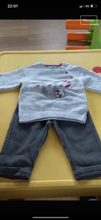 Ensemble taille 3 mois