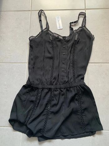 Combi short Darjeeling neuve noire