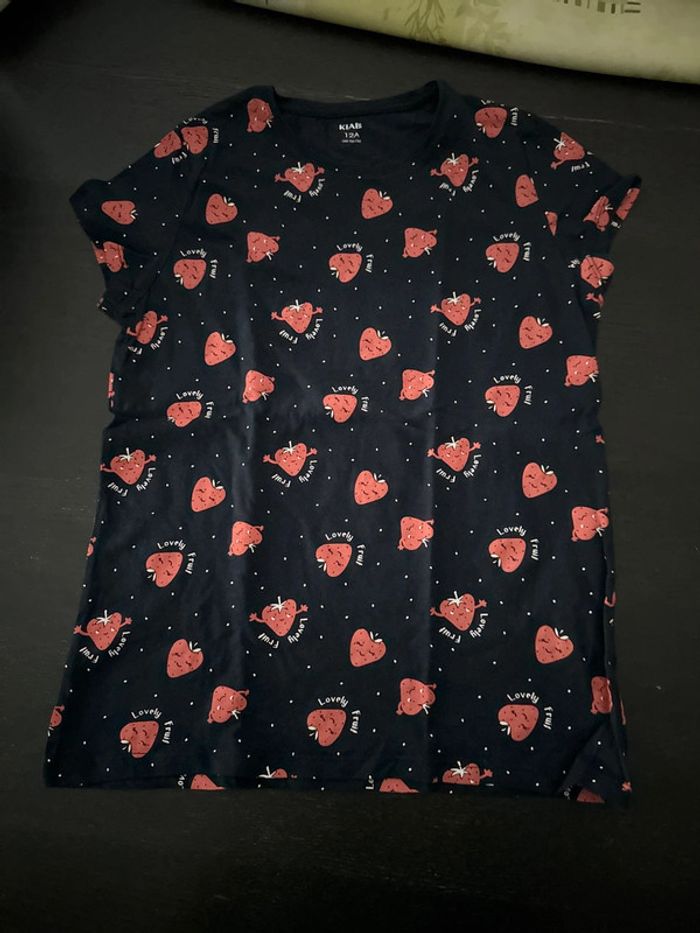 Lot tee-shirts fille 12 ans - photo numéro 8