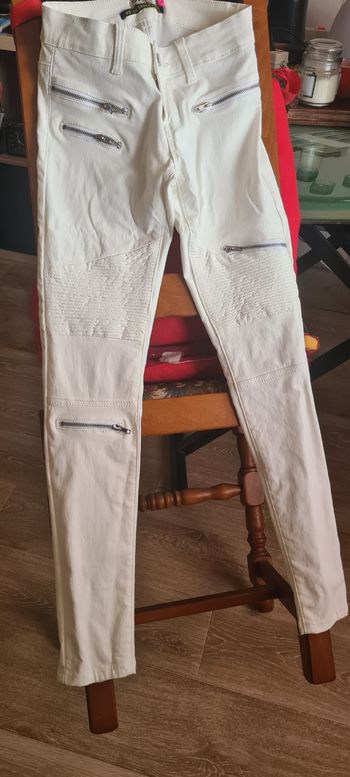 Jean Blanc Style Motard 

