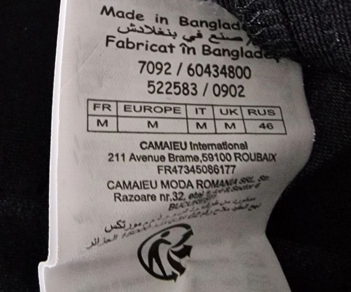 Pantalon femme taille élastique poche par fermeture eclair - photo numéro 4