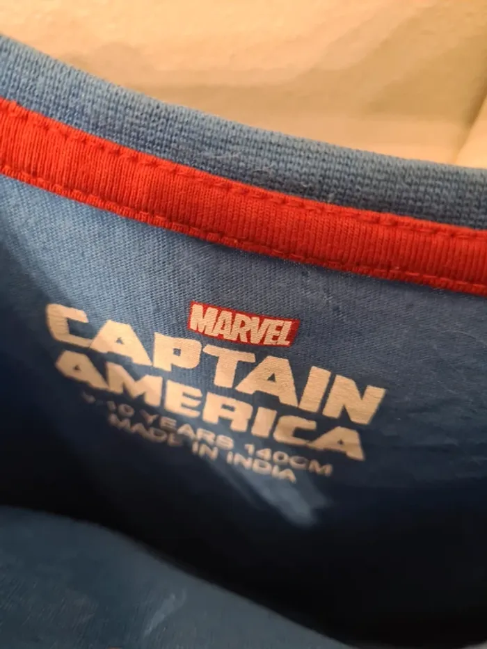 T-Shirt Marvel Captain America 9-10 ans - photo numéro 2