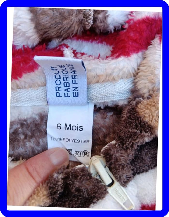Veste polaire Noël 6 mois - photo numéro 3