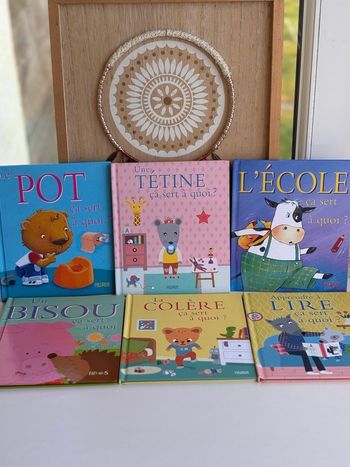 Livres bébé fleurus le pot l’école la tétine ça sert à quoi