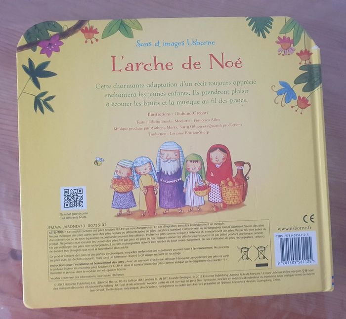Livre sonore L'arche de Noe - photo numéro 3