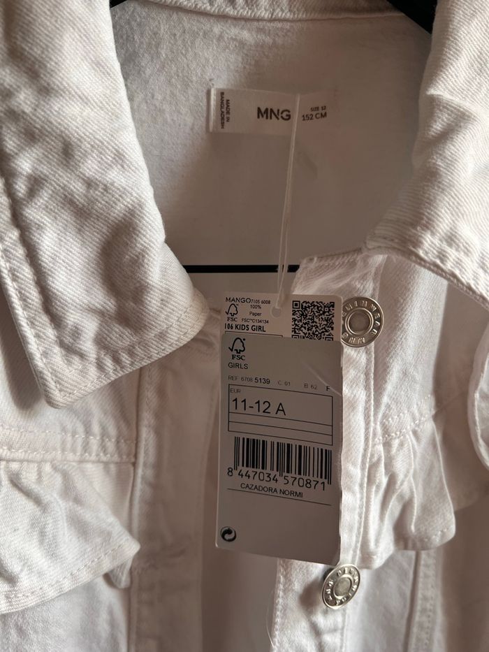 Veste en Jean Mango fille - photo numéro 2