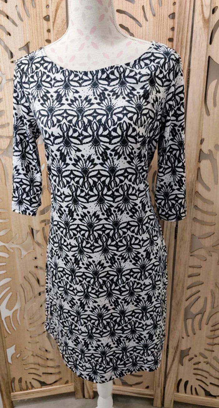 Robe imprimée manches 3/4 Lola By AFG - photo numéro 2