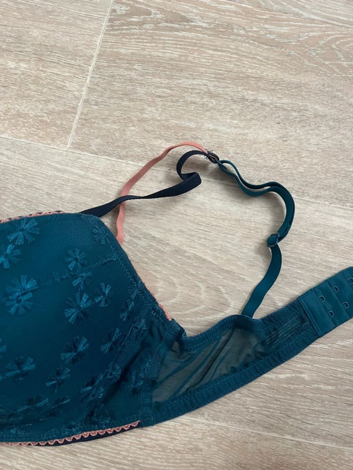 Soutien gorge bleu undiz 90D - photo numéro 2